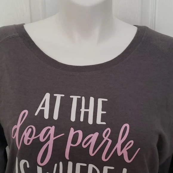 Instant Message Grey Graphic Dog Sweater - Picture 3 of 14